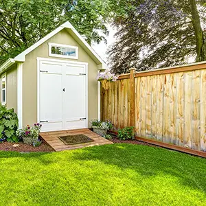 Your custom shed for all your garden and potting hobby needs.