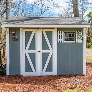 storage shed custom built in Knoxville, TN